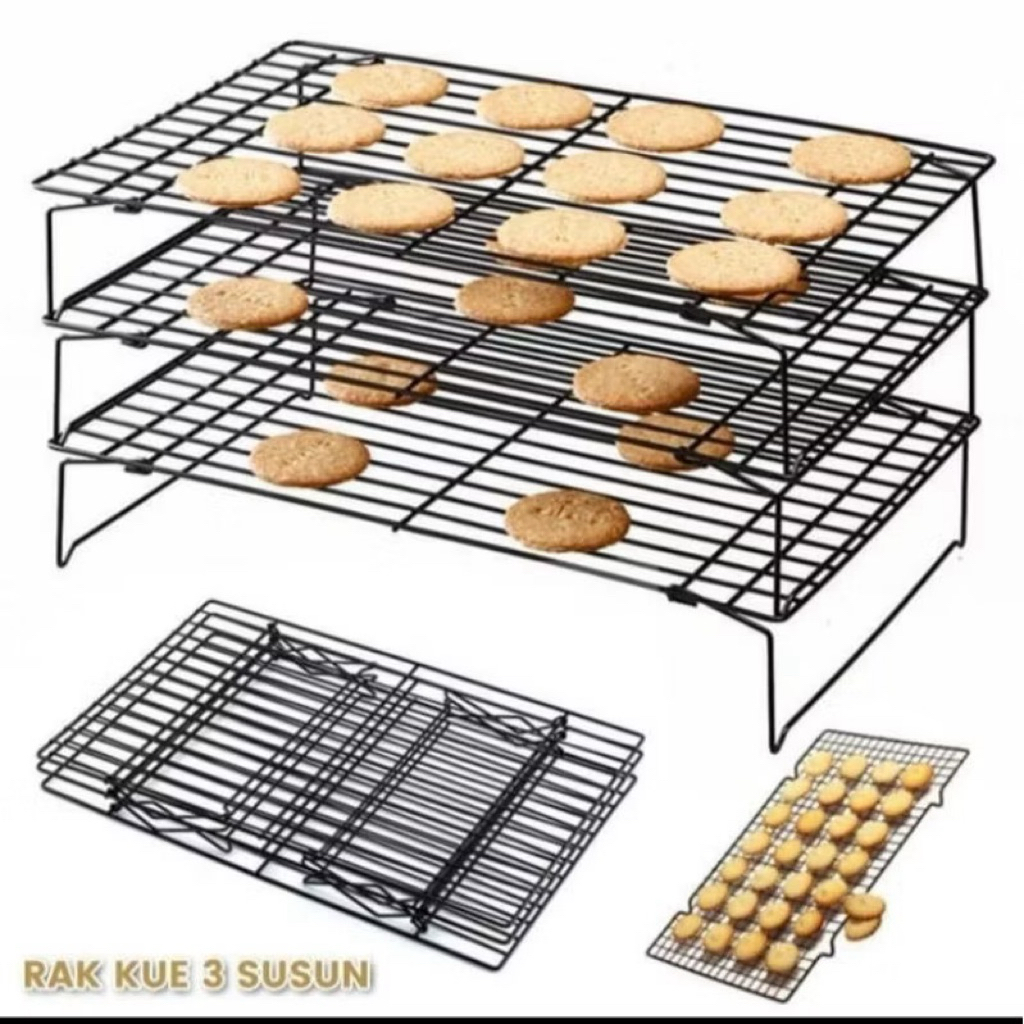 Rak Pendingin Kue 3 Susun/Cooling Rak 3 Susun