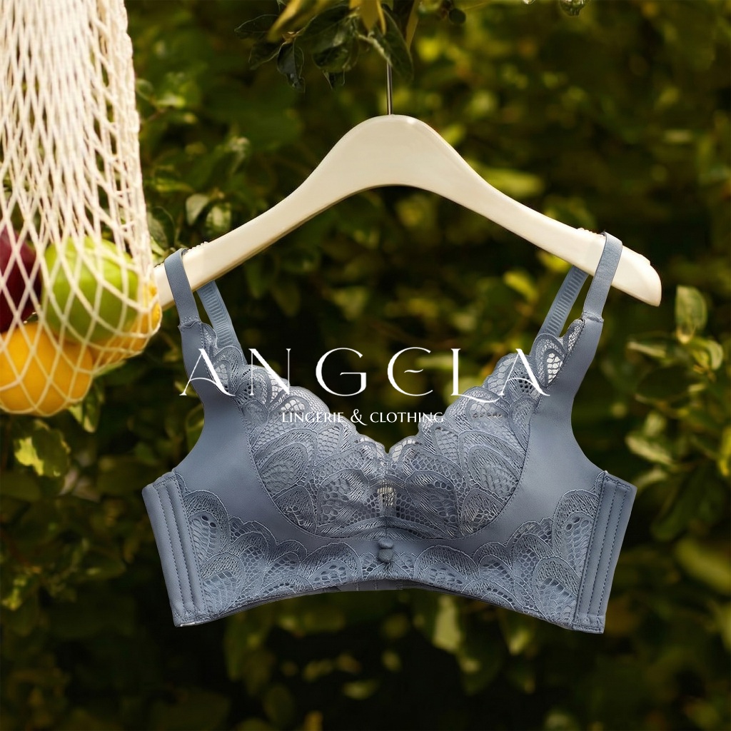 ANGELA PREMIUM JAPAN Viola Bra BH Push Up Tanpa Kawat Wanita Beha Korea Fashion Remaja Sexy
