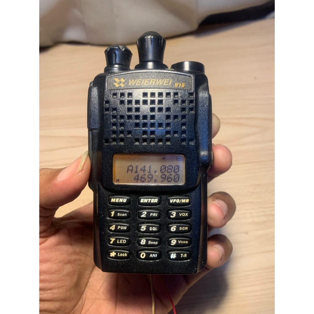 Mesin HT Weierwei V16 Dualband Normal