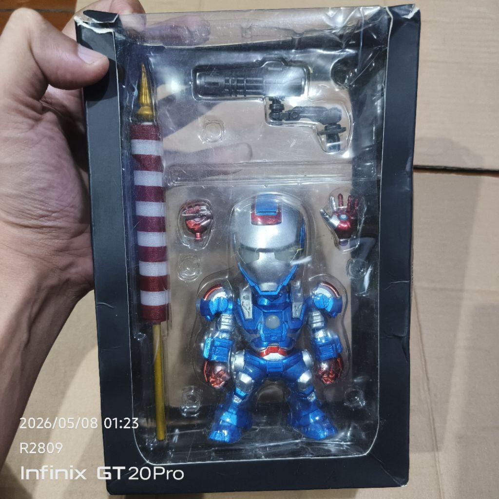 IRON MAN War Machine Action figure Light-up Tideway