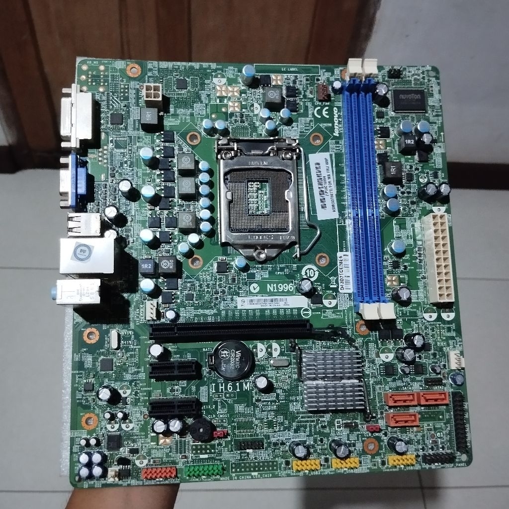 Motherboard H61 Built Up