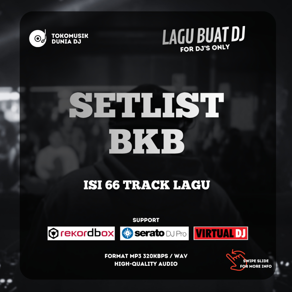 LAGU DJ - SETLIST BKB BREAKBEAT KEJUT BAHU PLAYLIST HOTCUE REKORDBOX