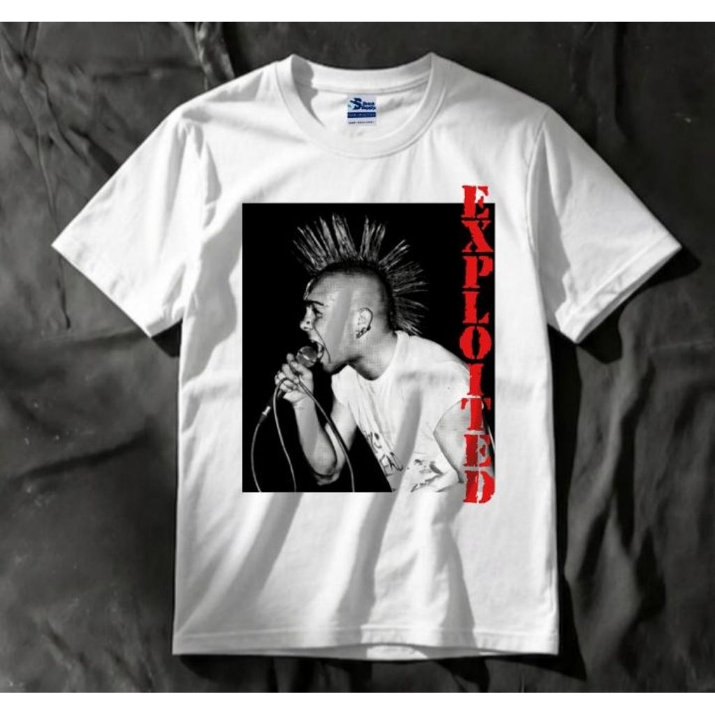 Tshirt Exploited White Series Short Sleeves