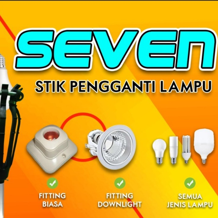 (PROMO) Stik Lampu / Tongkat Pengganti Lampu / Downlight Berkualitas