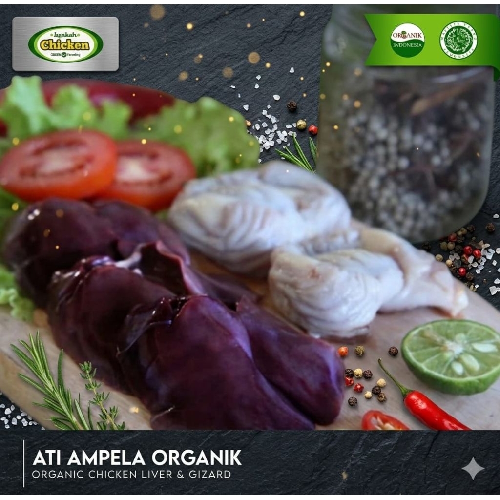 Hati Ampela Ayam Organik / Ati Ampela