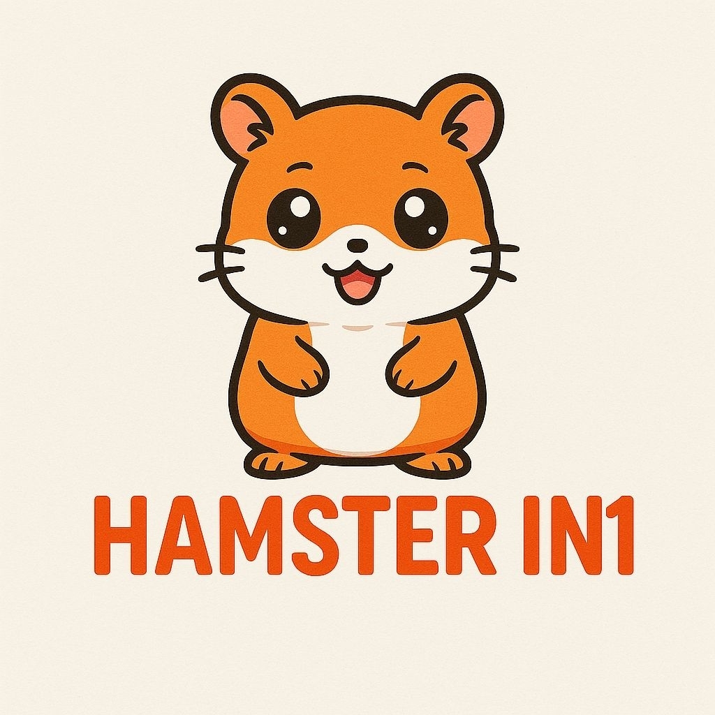 stiker hamster Campbell sepasang cantik