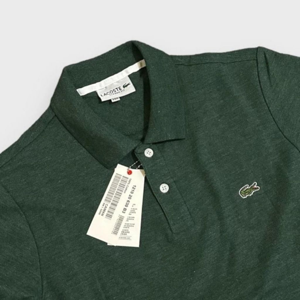 kaos Krah LACOSTE terlaris kaos lengan pendek pria/wanita (cod)