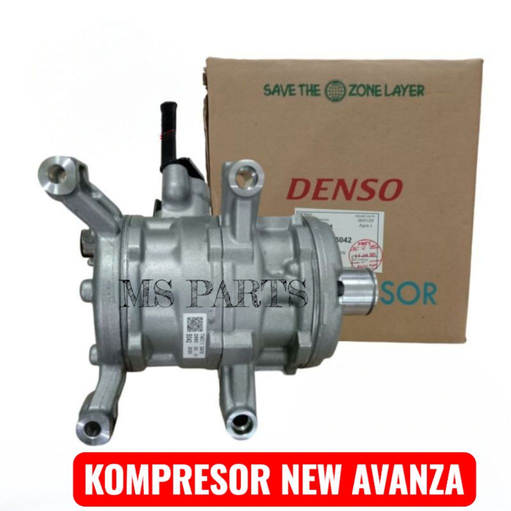 Kompresor AC Mobil New Avanza  2012-2015 Only Tanpa Magnet Pully