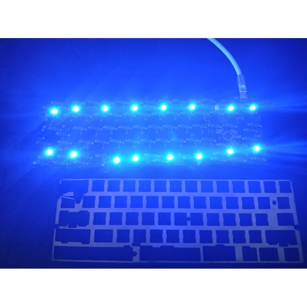 PCB Dyz 60 Plate + Stabs