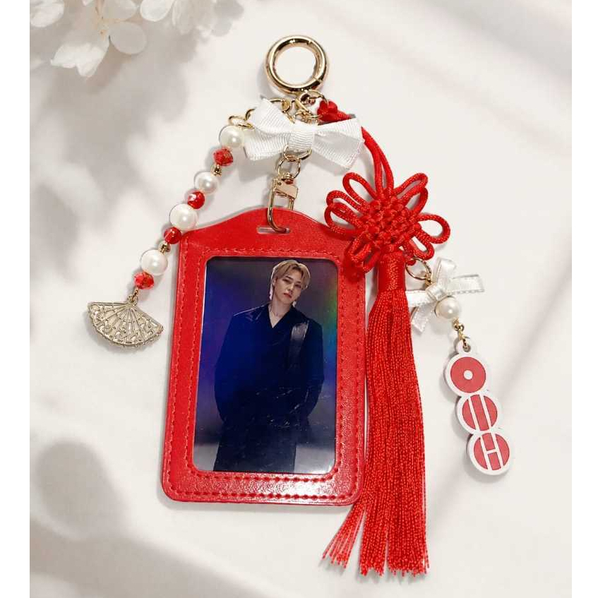 BTS Bangtan BagCharm BTS Arirang Aesthetic | Gantungan Tas BTS Arirang Photocard Holder Premium + FR