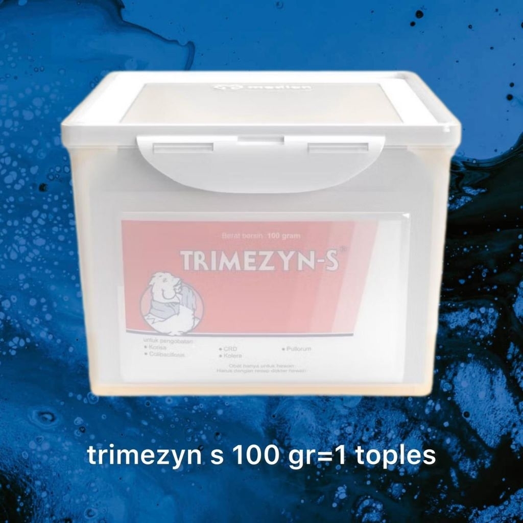 Trimezyn s 100 gr kemasan toples