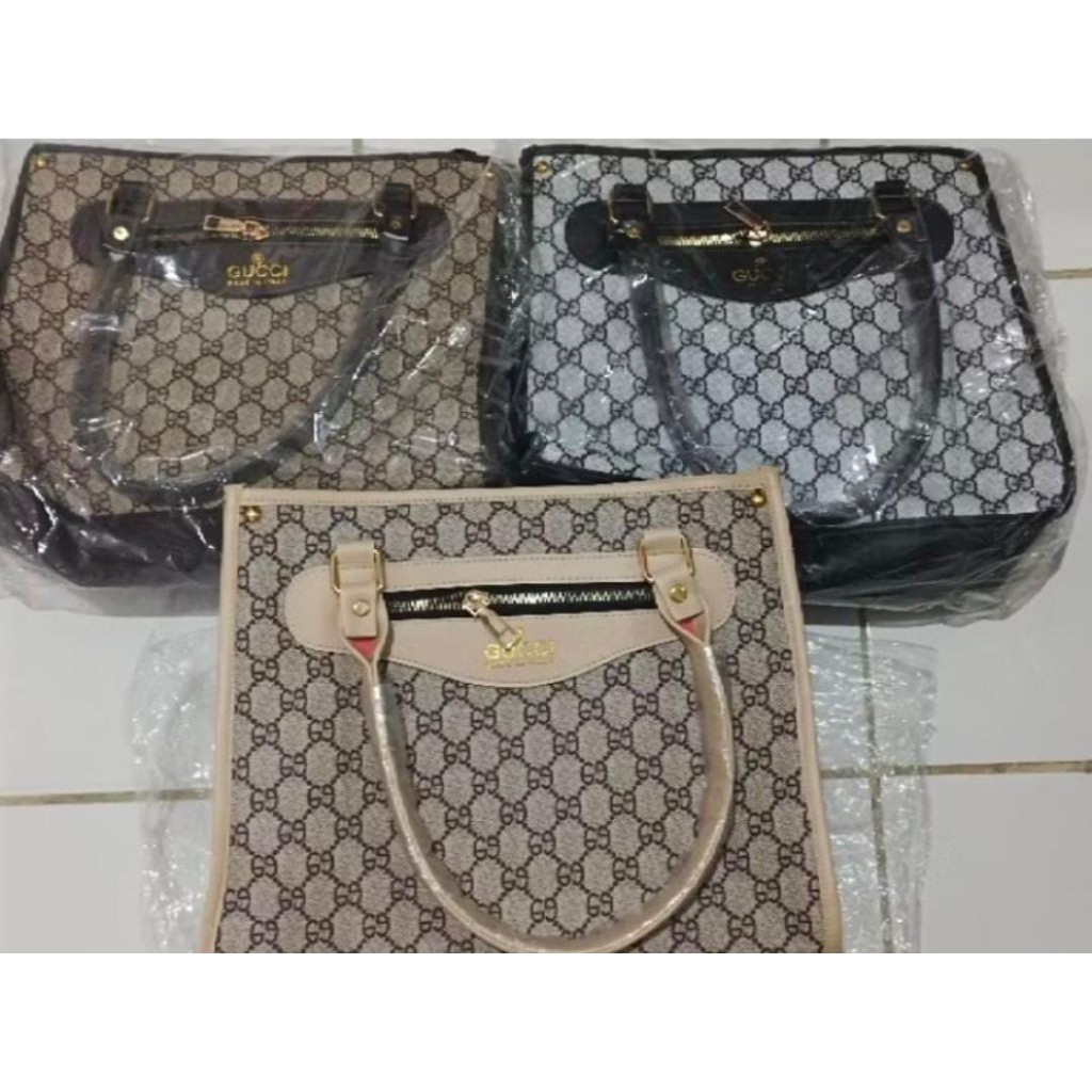 Tas jinjing Gucci top handle bag tas selempang dan bahu wanita