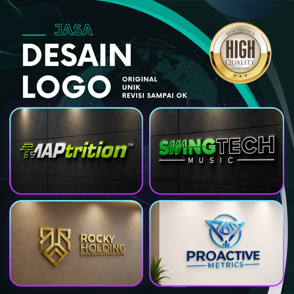 DESAIN LOGO PROFESIONAL [JASA PEMBUATAN DESAIN LOGO PROFESIONAL BEBAS REVISI]