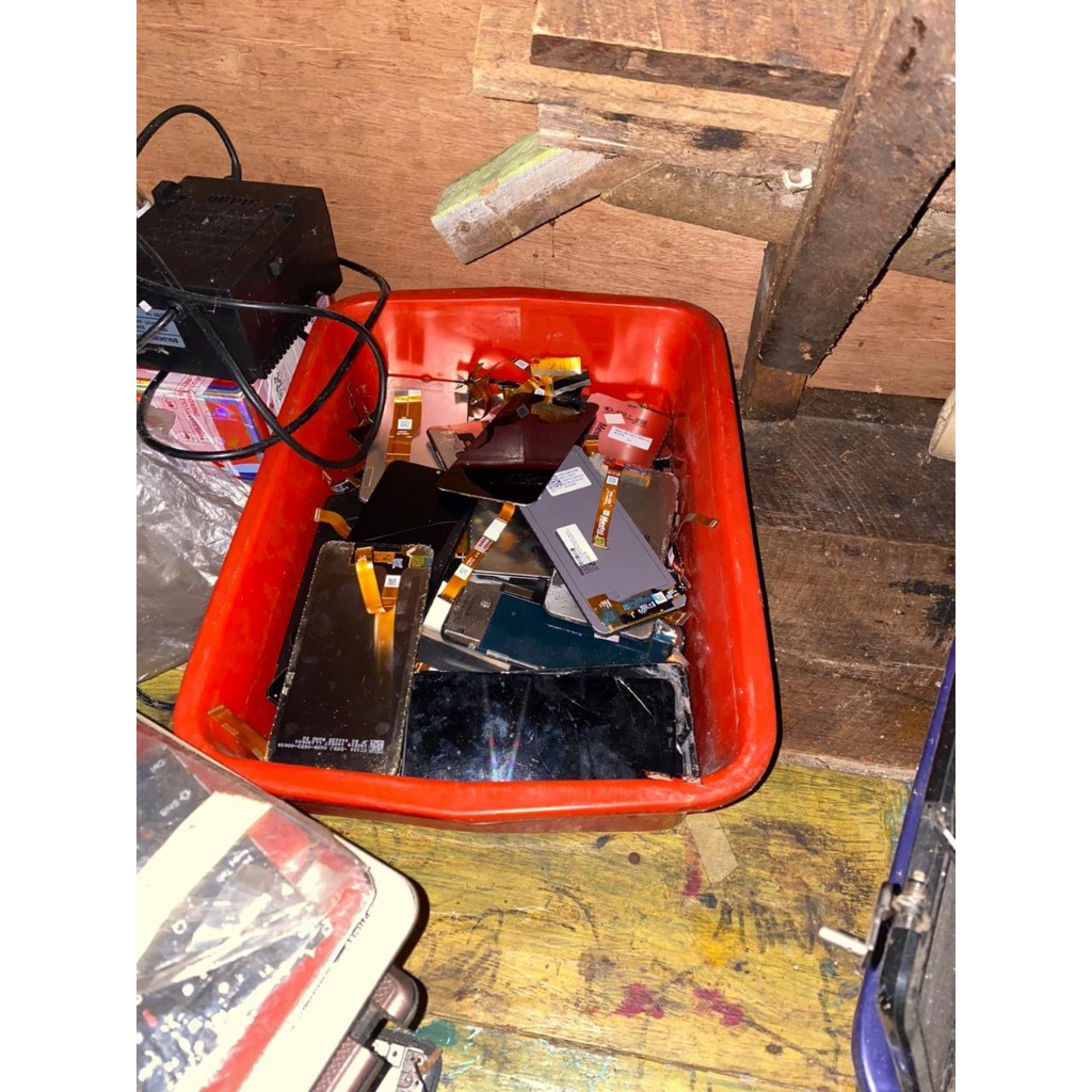 lcd hp rusak