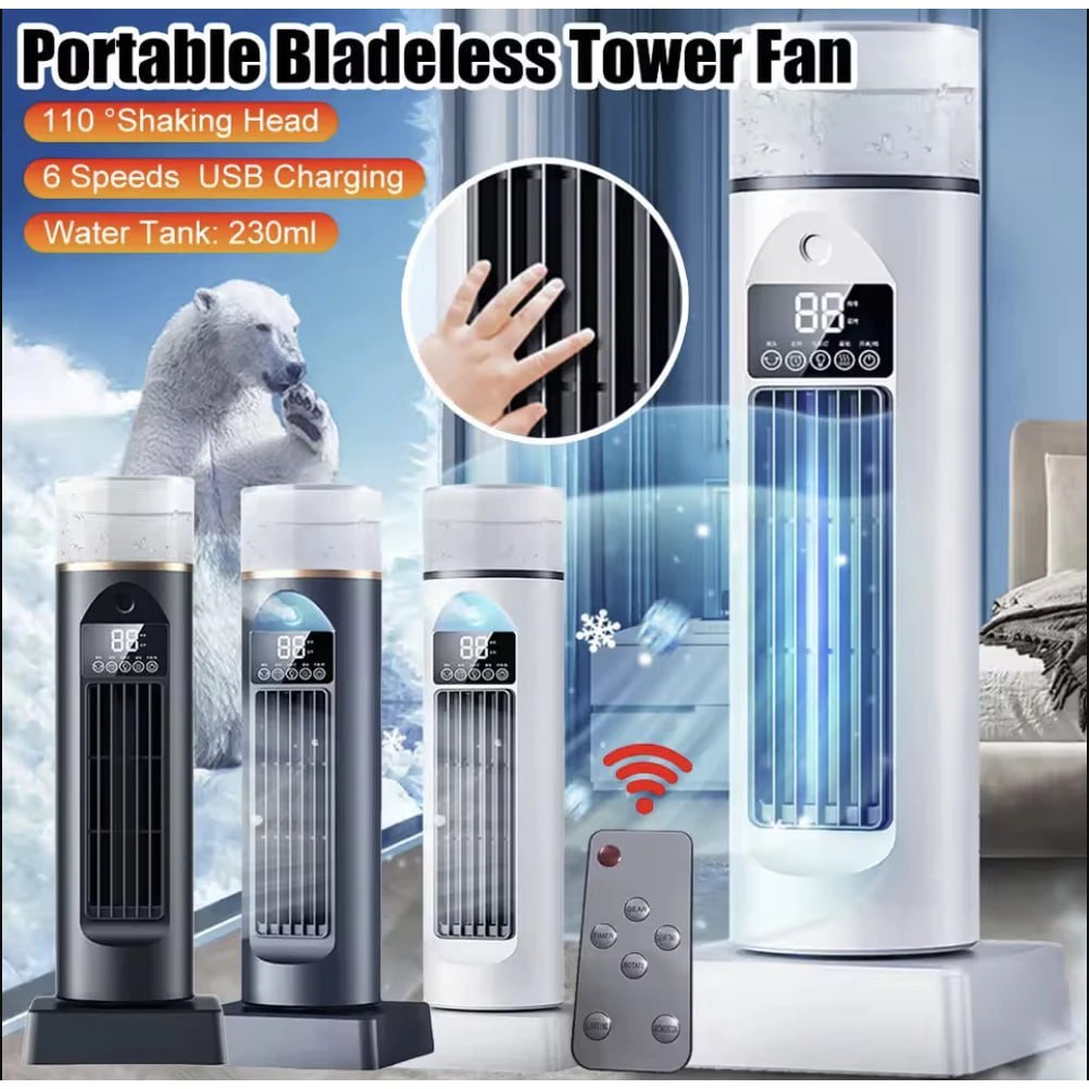 Tower Fan Japan / kipas tower multifungsi