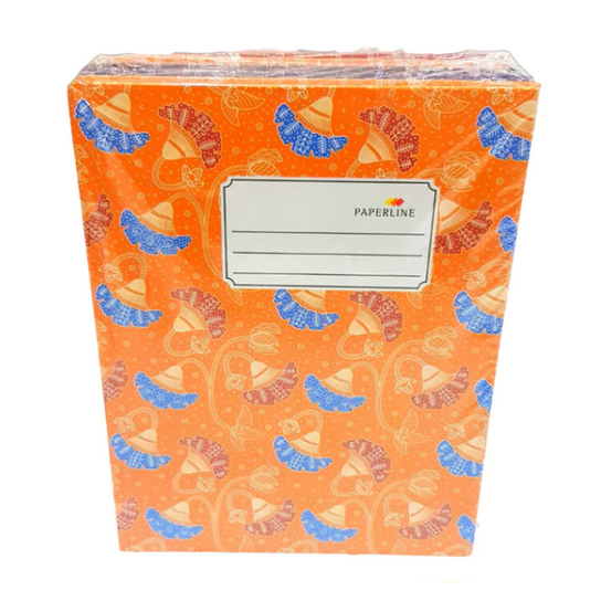 PAPERLINE Buku Hardcover Folio 200 Lembar Kertas Tebal Sekolah Kantor