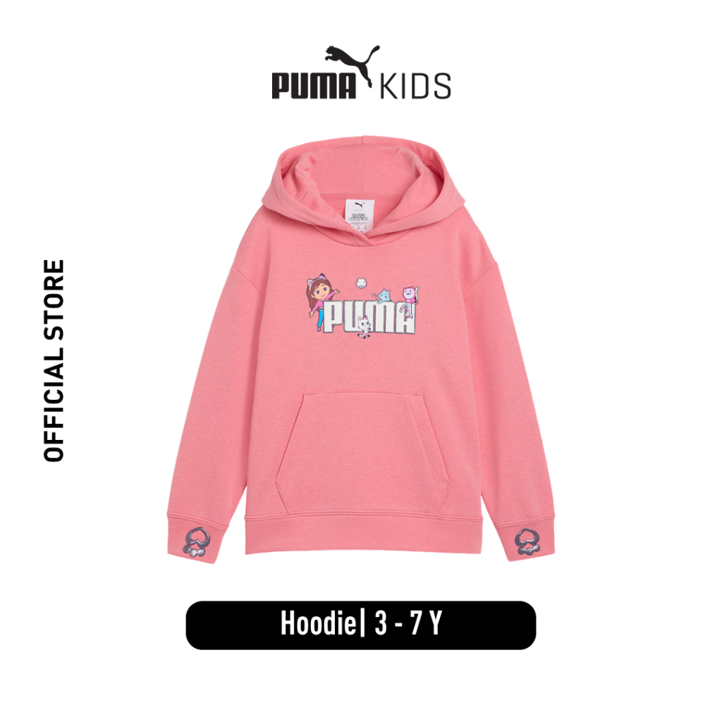 PUMA x GABBY'S DOLLHOUSE Relaxed Graphic Hoodie Kids 63492825 - Jaket Anak (Pink)