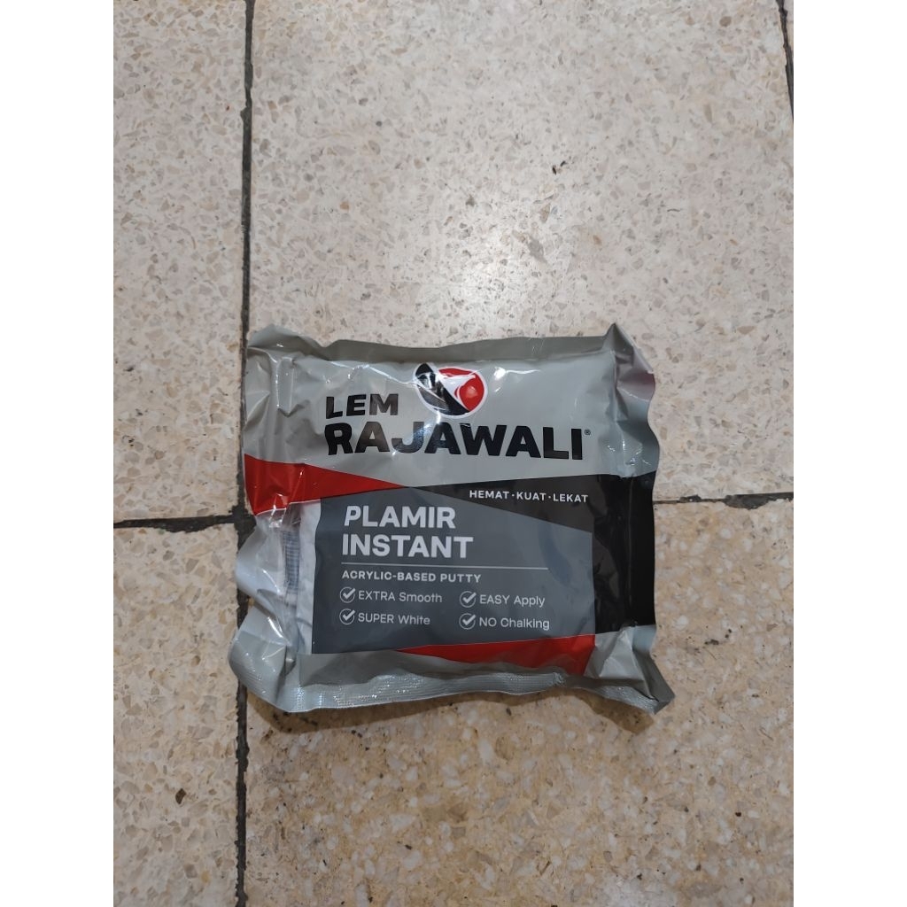 Plamir Instant Rajawali 1 Kg, Plamir Jadi, Plamir Langsung pakai