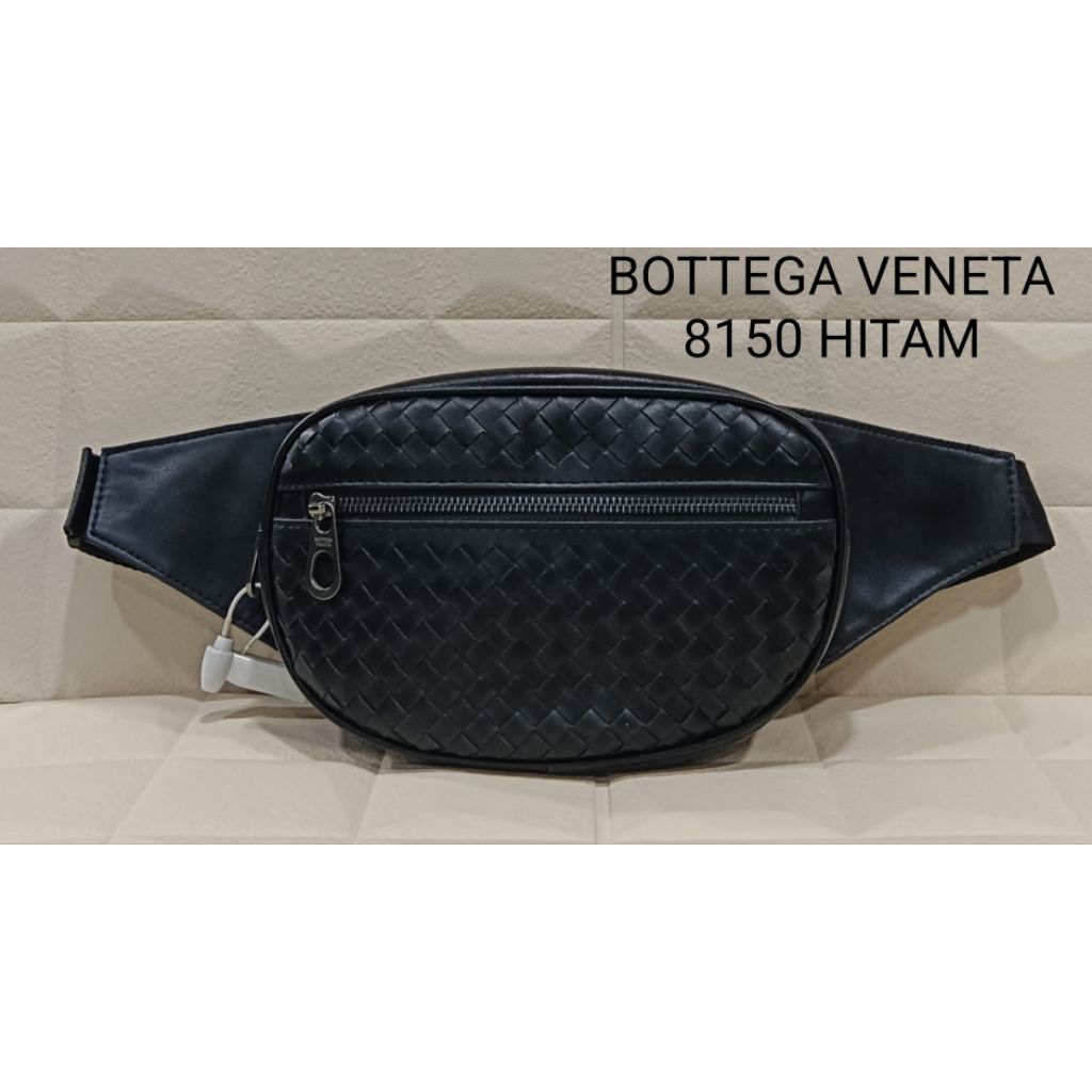Tas pinggang, sling bag, Waistbag Pria ataupun wanita bisa pakai BOTTEGA VENETA ,dengan bahan Kulit 