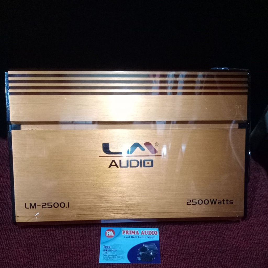 Power amplifier Monoblok LM audio LM-2500.1