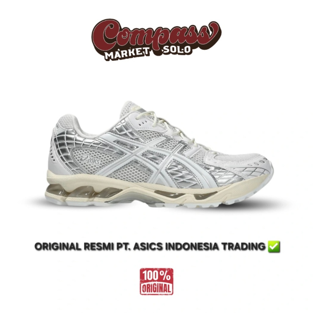 [ORIGINAL] ASICS GEL NIMBUS 10.1 WHITE 1203A761-100 RESMI PT. ASICS INDONESIA | Sepatu Sneakers Unis