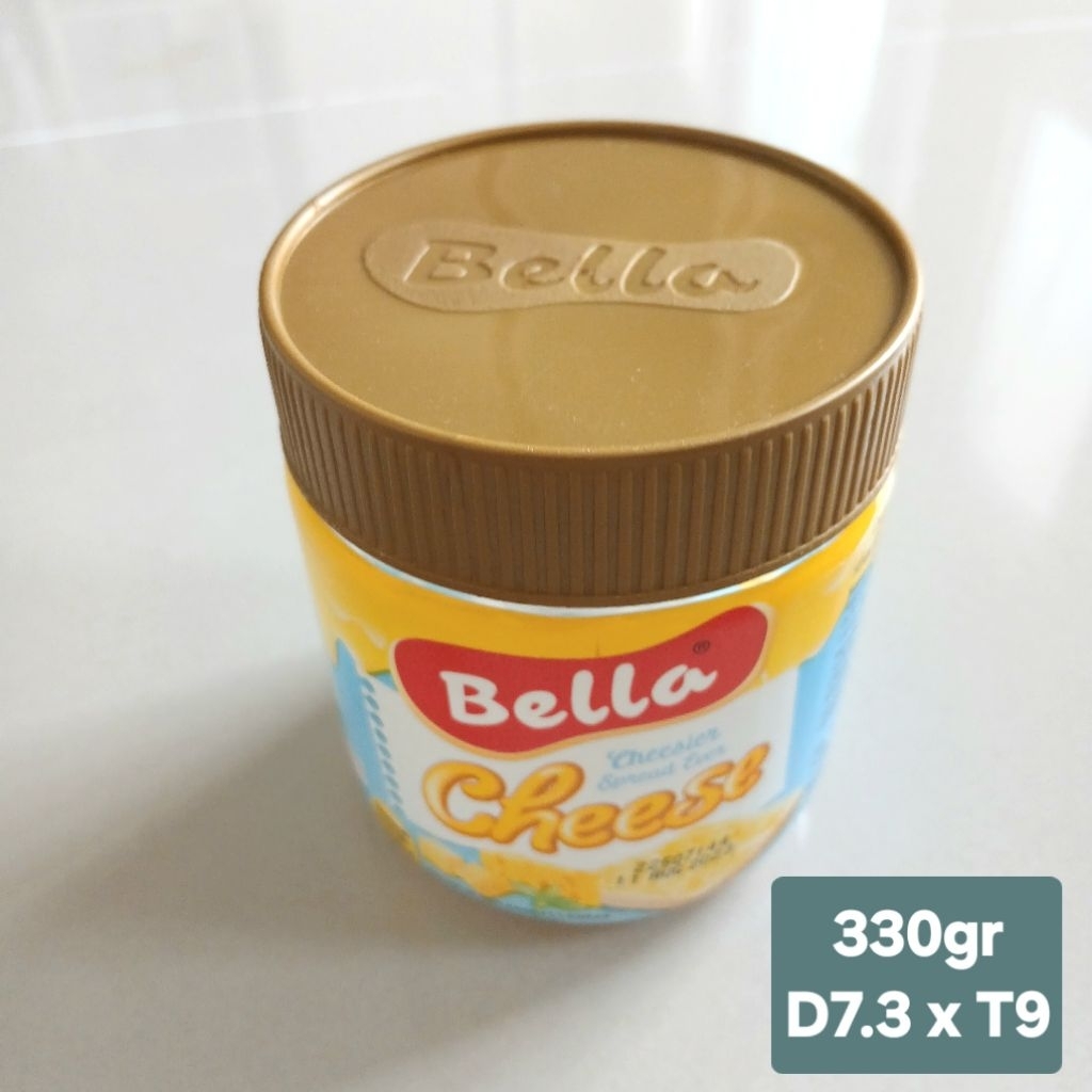 Toples plastik serbaguna Bella 330gr