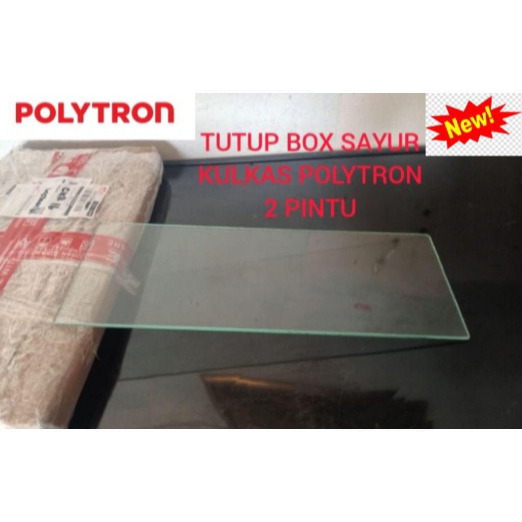 Tutup box sayur kulkas polytron 2 pintu