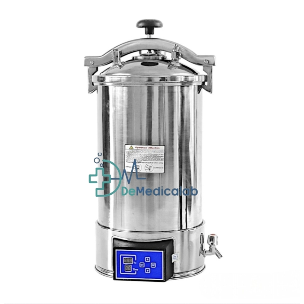 Autoclave Digital 24 Liter Pressure Steam Sterilizer GEA YX 24HDD / Autoclave 24 Liter LCD