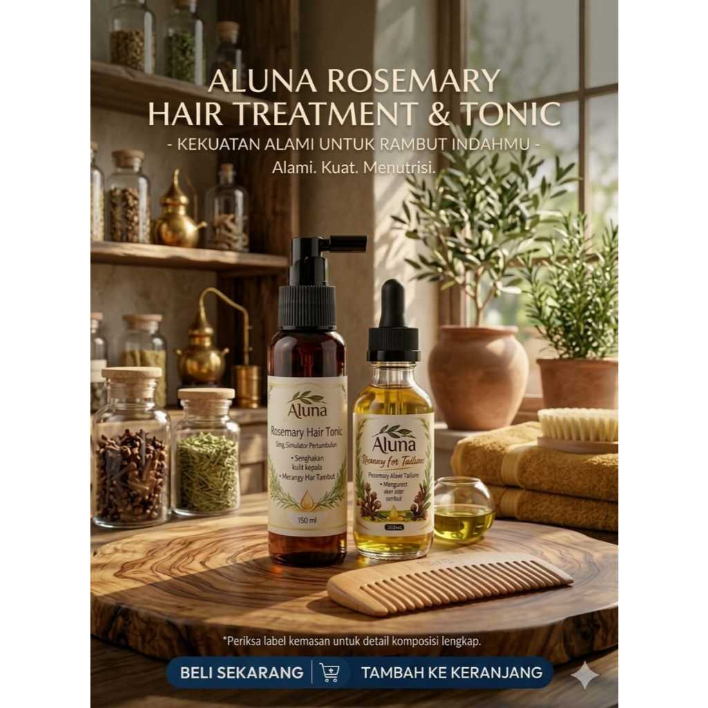 Bundling Rosemary Hair Treatment + Rosemary Hair Tonic