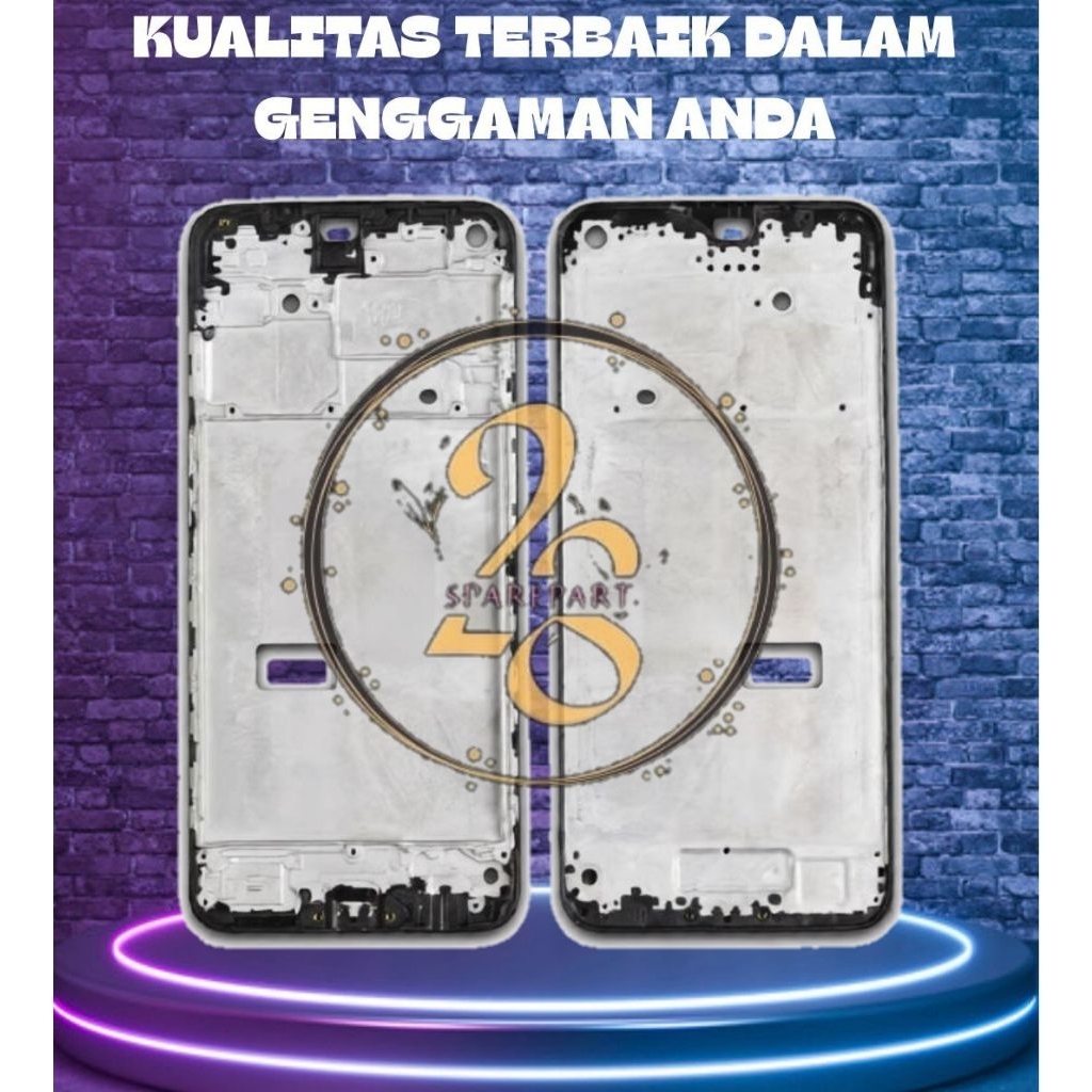 FRAME LCD / MIDDLE FRAME / DUDUKAN LCD OPPO A53 / A53 2020 ORG