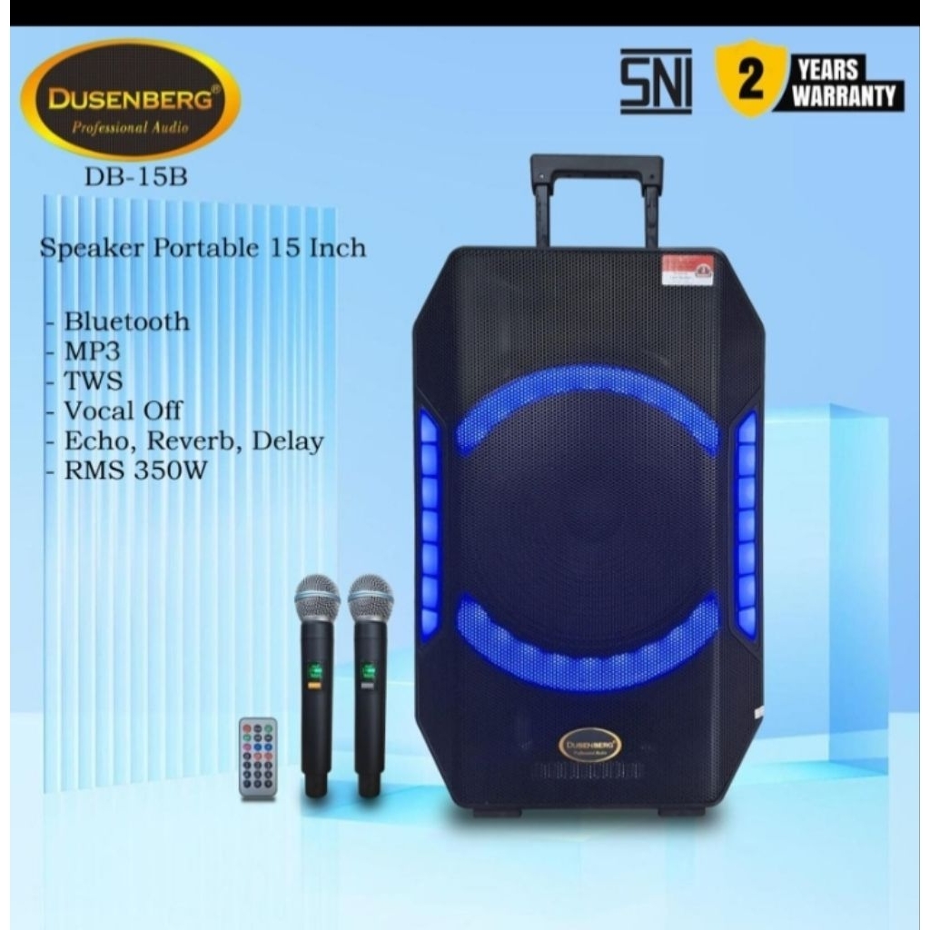 Speaker Portable Dusenberg DB15B Bluetooth