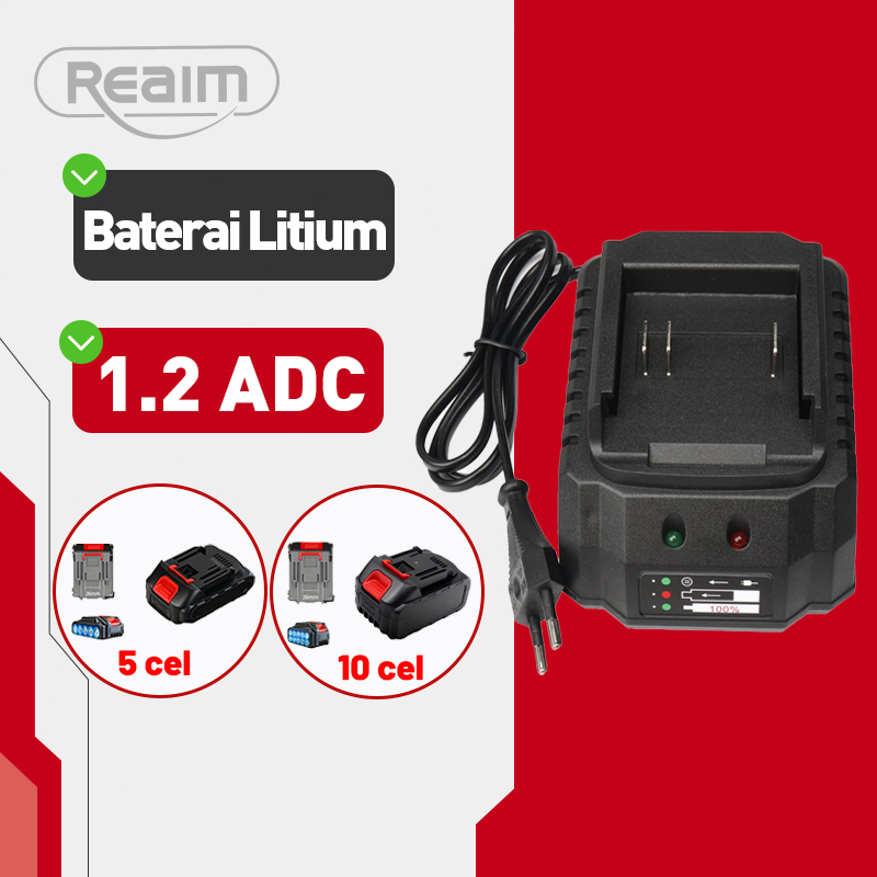 Reaim 21V Charger Makita Lithium Bor Charger Makita Adaptor Adapter Lxt Baterai Battery