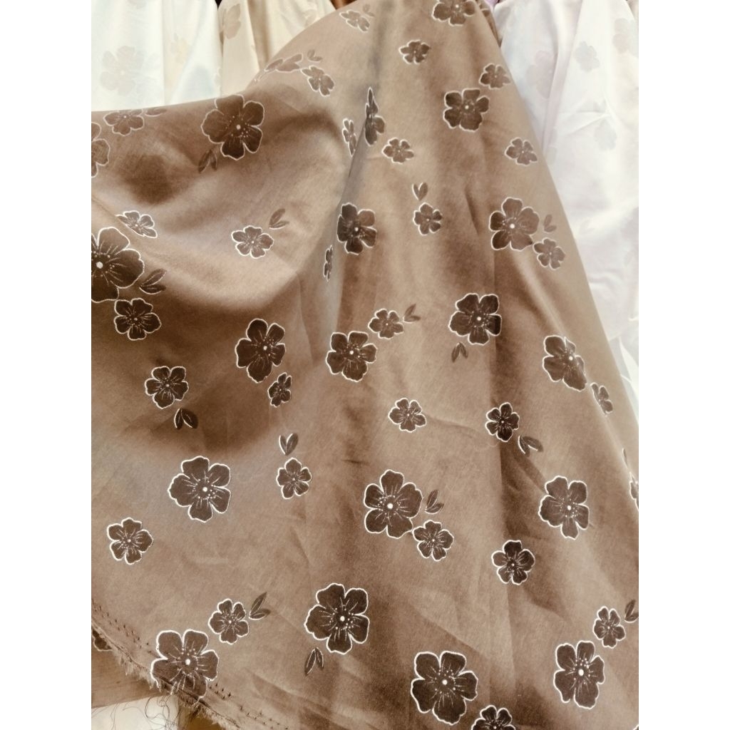 BAHAN KAIN PAPER SILK PRINTING/SILK MOTIF