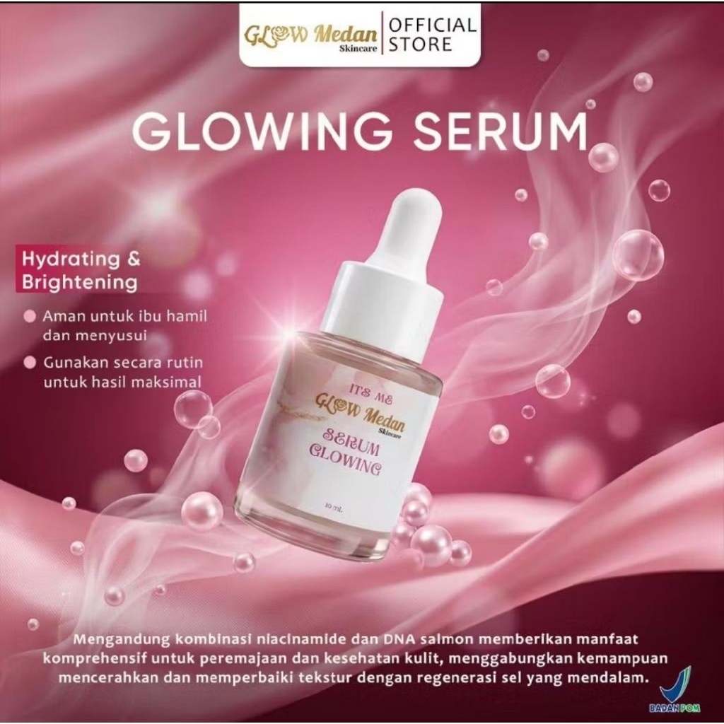 RIA | [BPOM]  ITS ME SERUM GLOWING BOOSTER GLOW MEDAN ORIGINAL