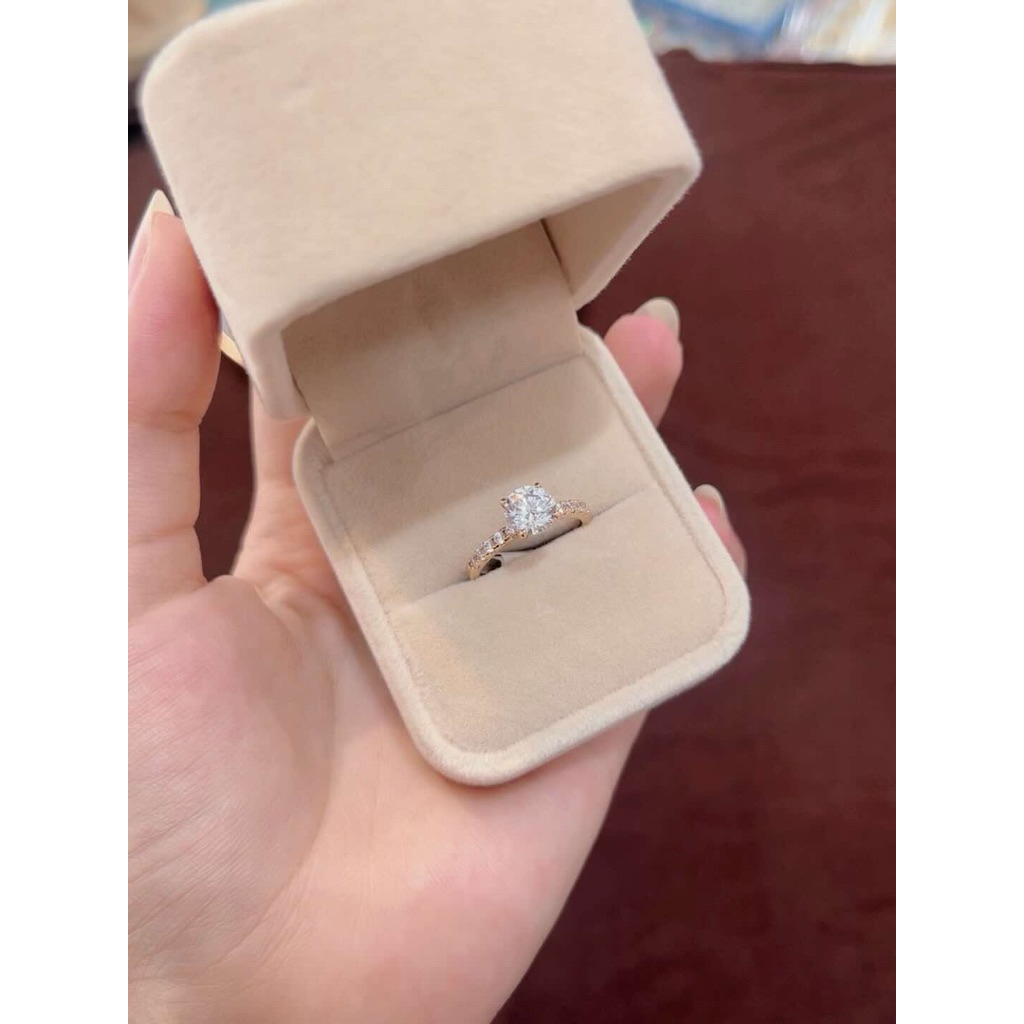 Cincin ZY Permata Satu RoseGold