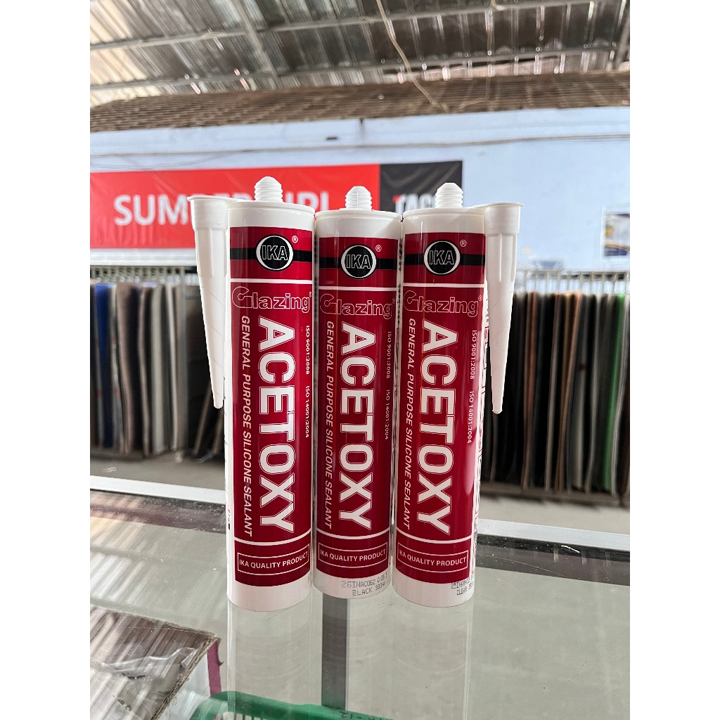 Lem Silicone Glazing Asam