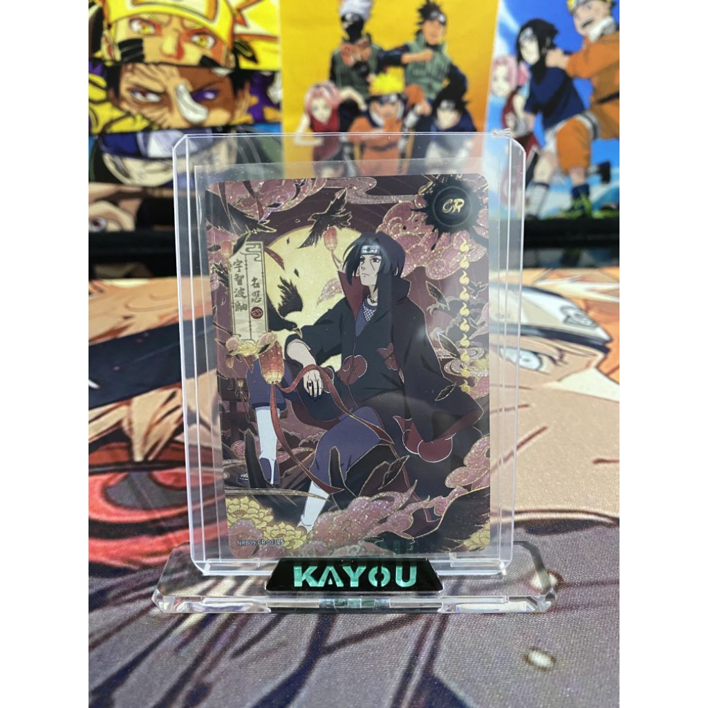 Kartu Naruto CR Itachi Uchiha T2W9 CN Kayou Original