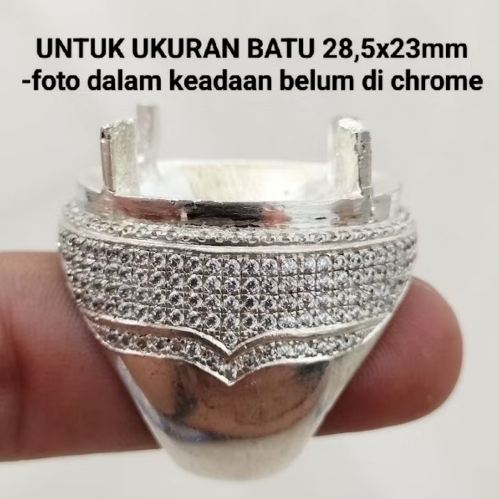 RING ALSUP TERBARU MODEL PERAK MICROSETTING