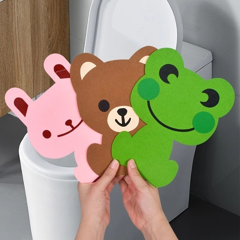 Stiker Pewangi Toilet Tempel Pengharum Kamar Mandi Karakter