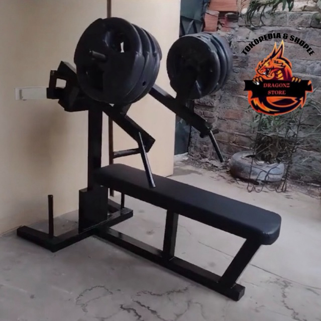 Benchpress flat machine premium baja tebal