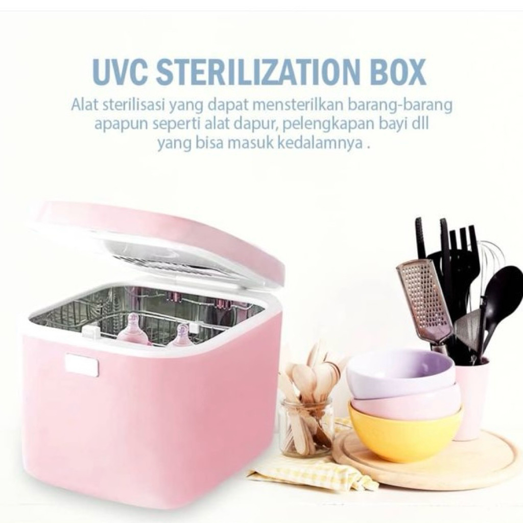 Bestlife UVC Sterilization Box / uv steril dan pengering susu botol alat makan medis