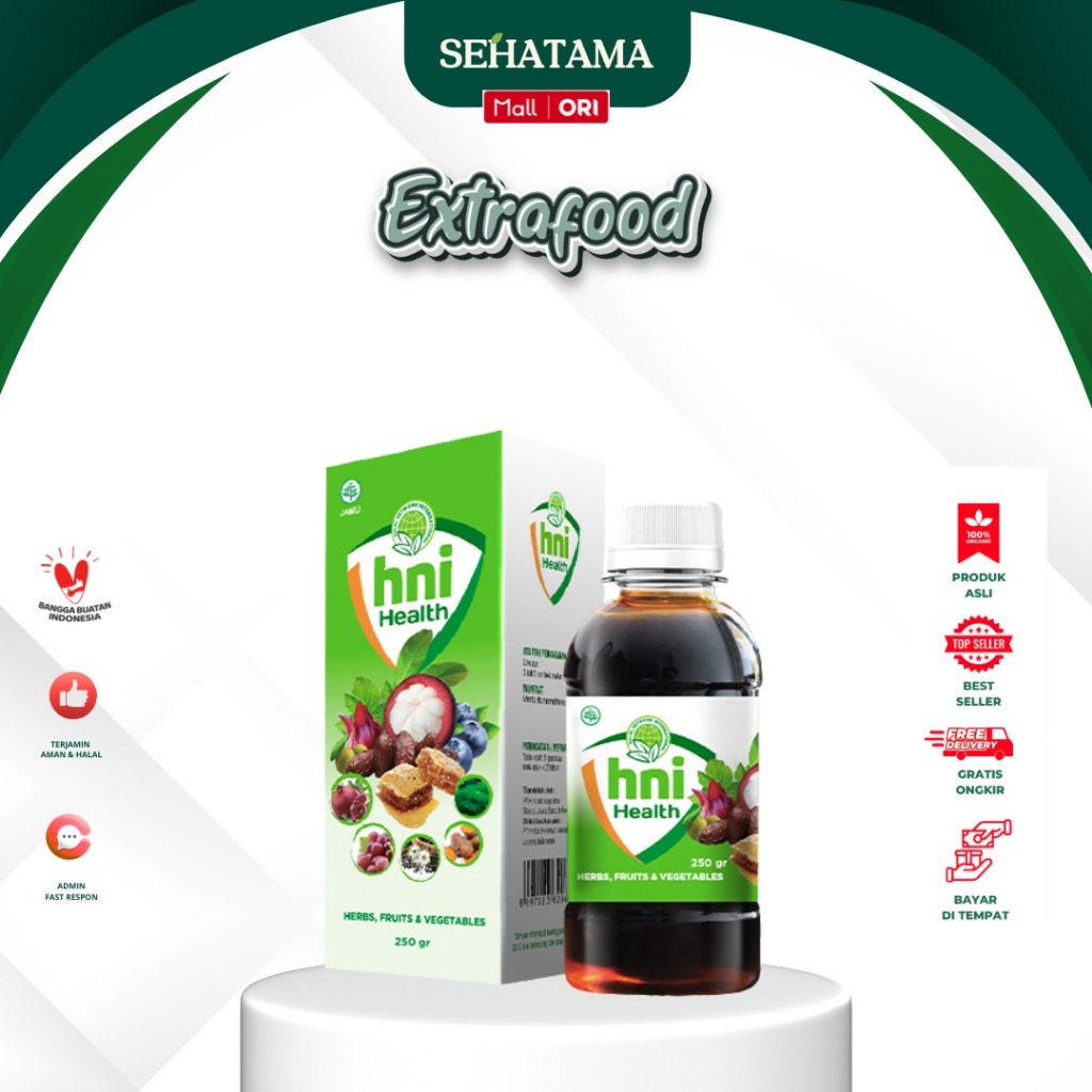 EXTRA FOOD HNI HPAI SUPLEMEN DAN NAFSU MAKAN ANAK HNI Health 250ML