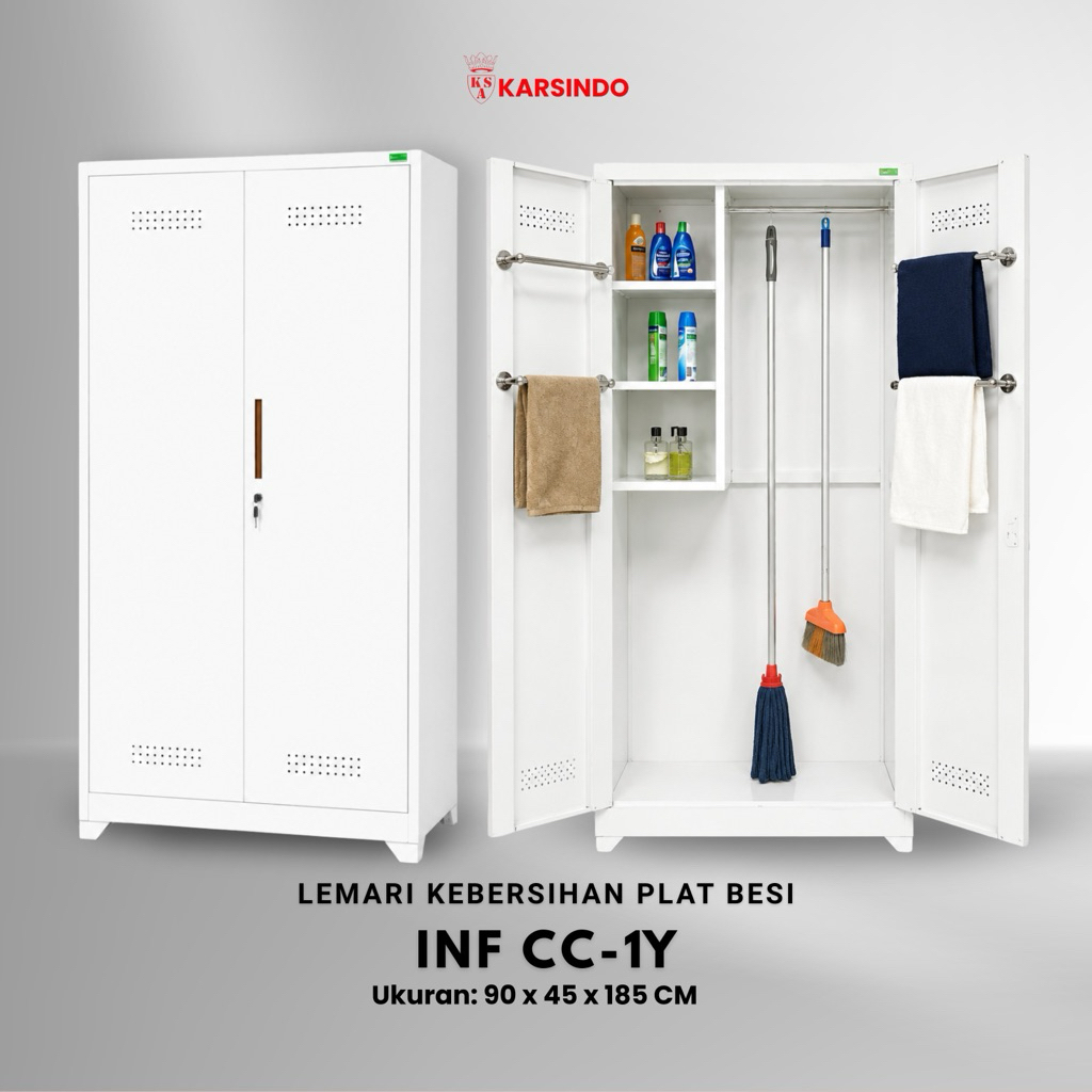 Lemari Alat-alat Kebersihan / Cleaning Wardrobe INF CC1 / Lemari Outdoor
