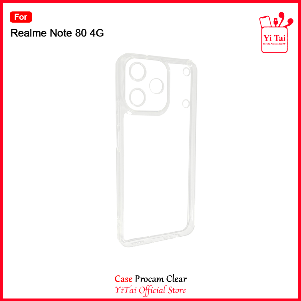 YI TAI - YC38 Case Procam Clear Realme Note 80 4G