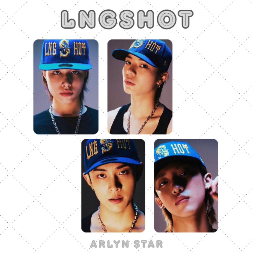 BISA COD [FREE GIFT] PHOTOCARD POLAROID GANTUNGAN KUNCI || LNGSHOT || OHYUL RYUL WOOJIN LOUIS TERBAR