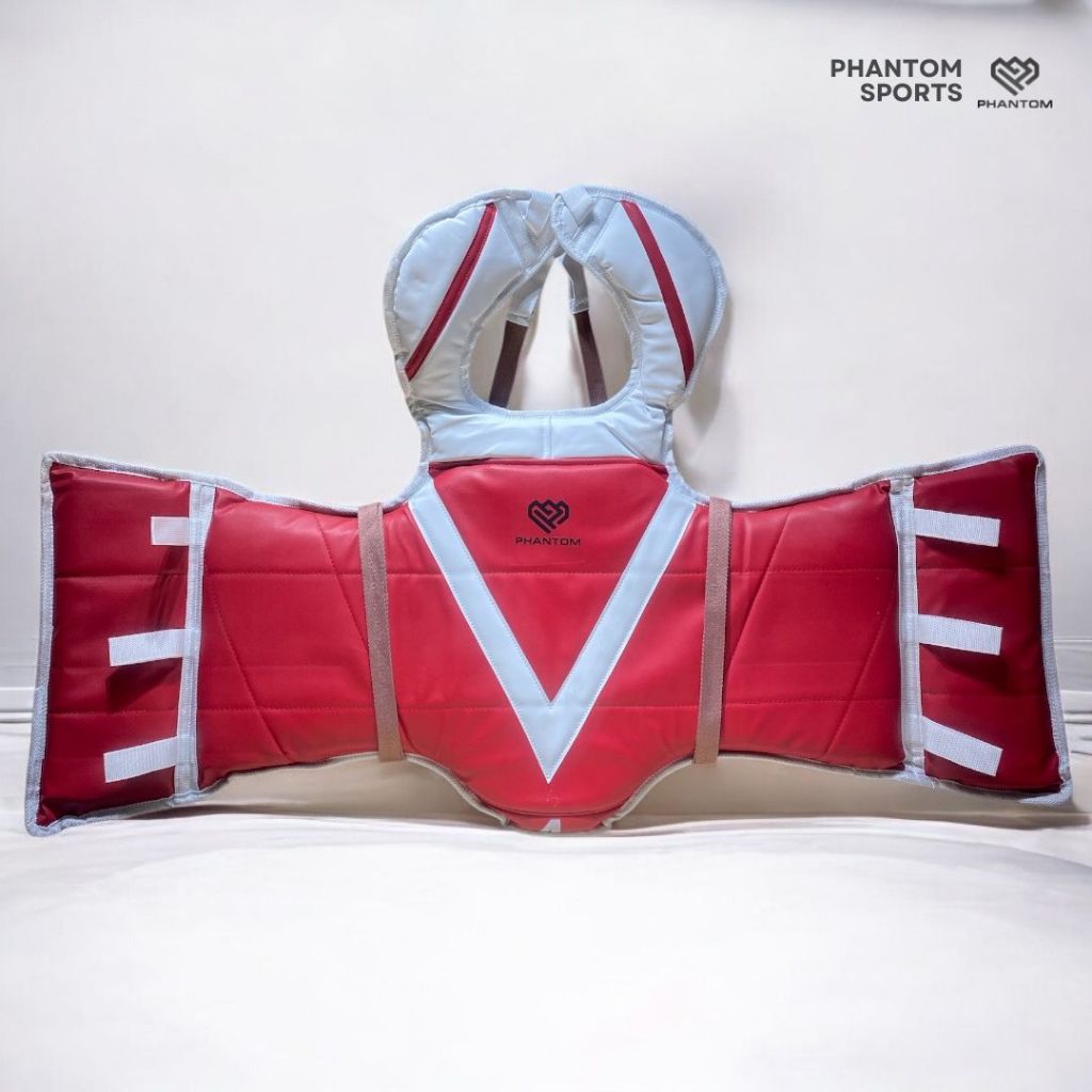 BODY PROTECTOR TAEKWONDO - PELINDUNG TAEKWONDO DUA SISI MERAH BIRU - BODY TAEKWONDO BOLAK BALIK