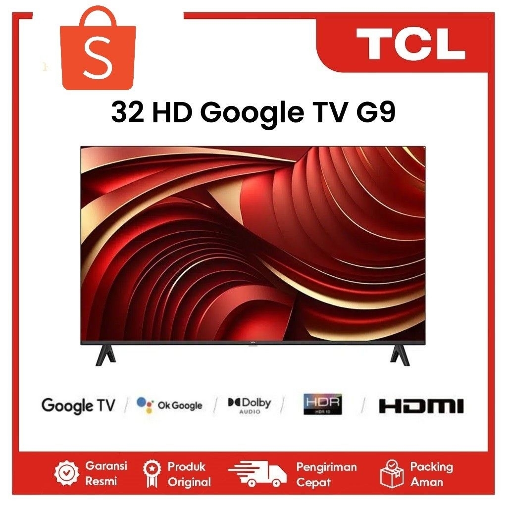 TV TCL 32G9 32 Inch Google TV 32 Inch Full HD TCL G9 HDR10 FHD 2nd