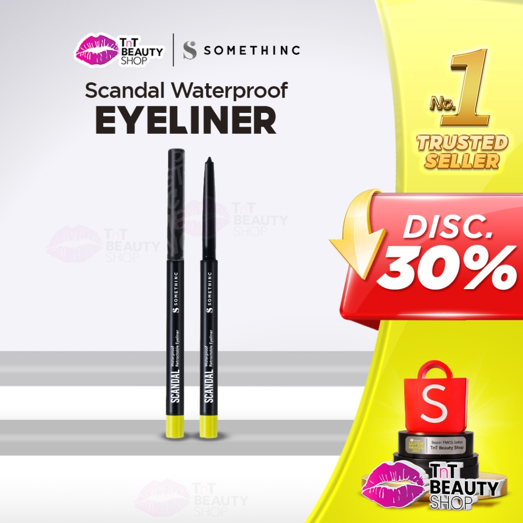 SOMETHINC SCANDAL Waterproof Retractable Eyeliner - Eyeliner Pensil | TnT Beauty Shop