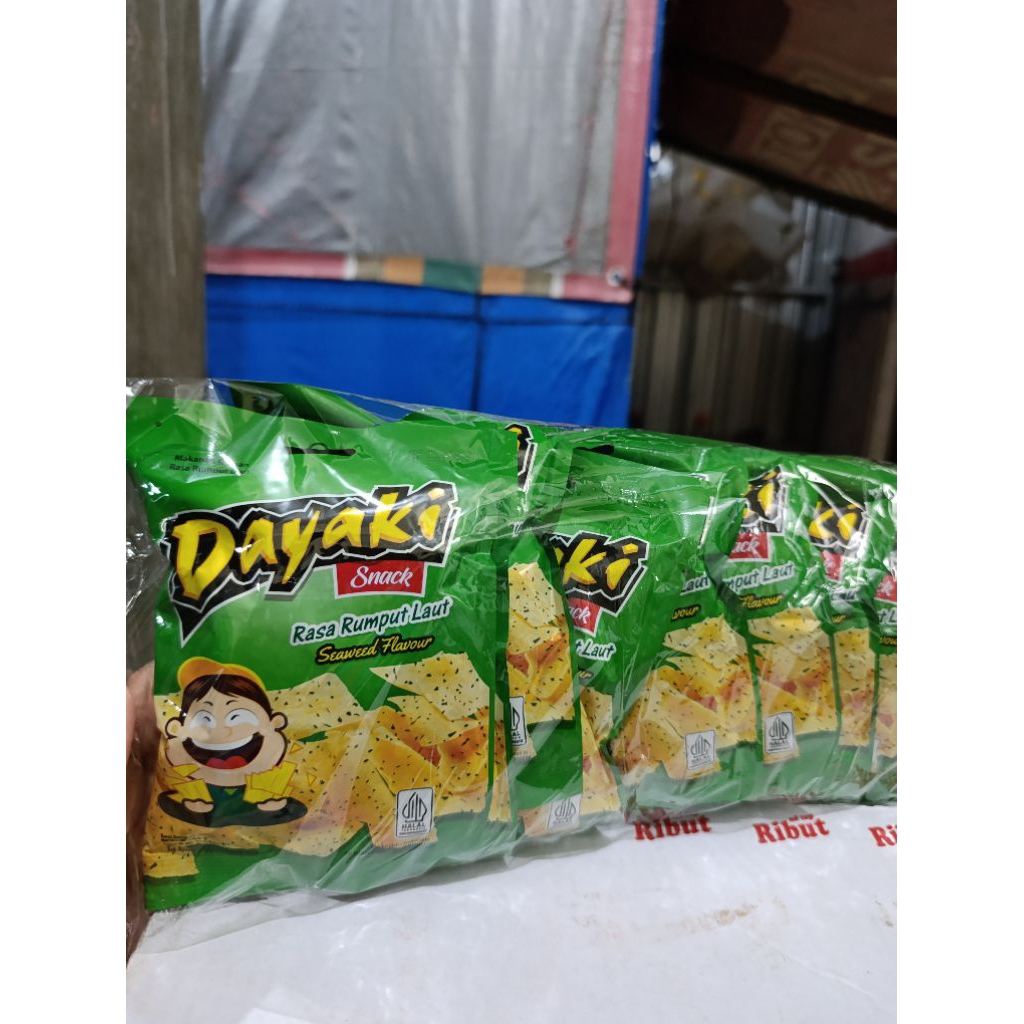 Dayaki Snack rasa rumput Laut