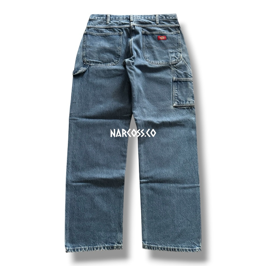 Dickies Jeans Carpenter Pants Made in Mexico  kode - K507 size 32-33 (34x32)